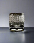 Toa Glass Whisky Glass Edo Kiriko by Satoshi Nabetani - Haine 波音 (Black)