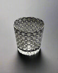 Yamada Glass Edo Kiriko Crystal Whisky Glass - Entsunagi 縁繋ぎ (Black)