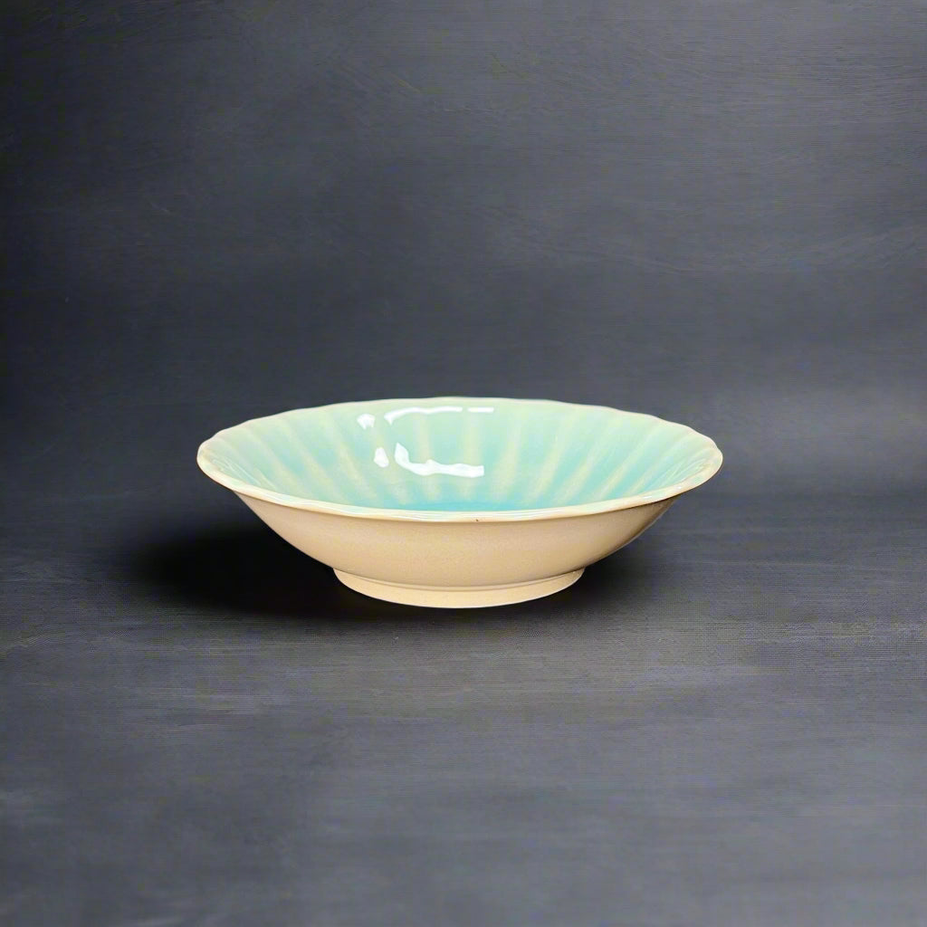 Fukui Craft Ice Blue Plate