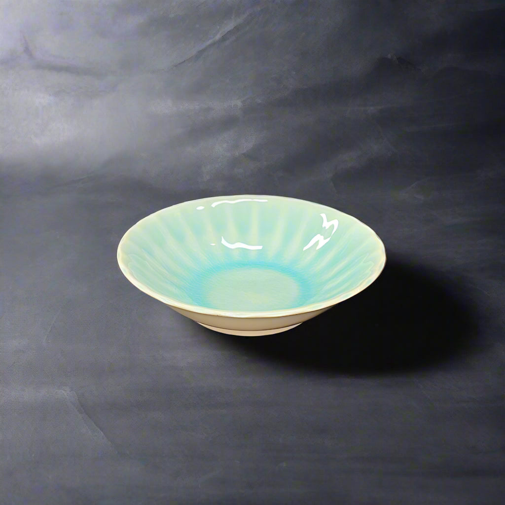 Fukui Craft Ice Blue Plate