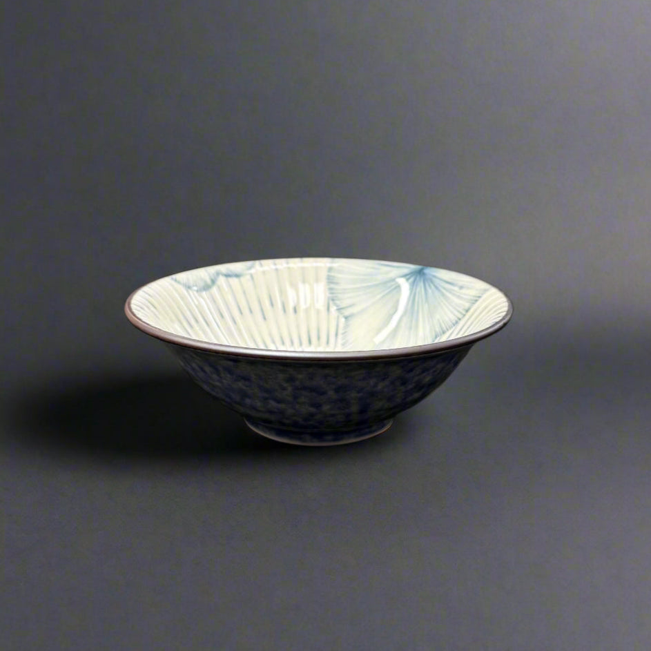 Mino-ware Plum Blossom Rain Bowl
