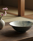 Mino-ware Plum Blossom Rain Bowl