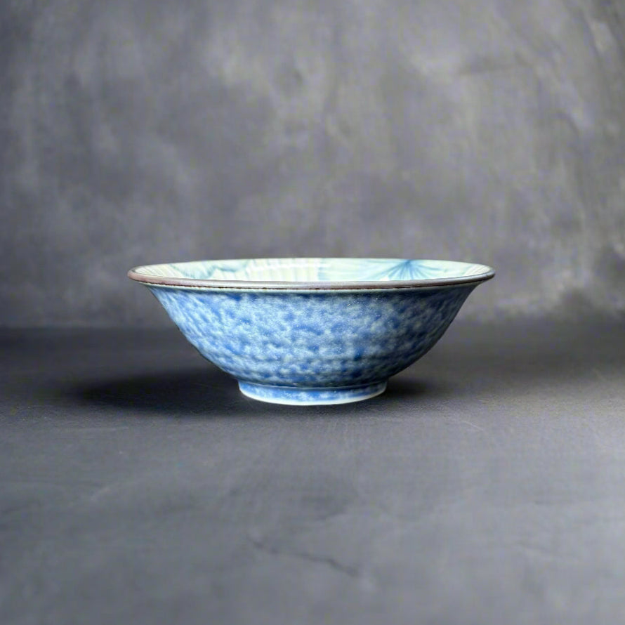 Mino-ware Plum Blossom Rain Bowl
