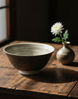 Earthen Spiral Glaze Ramen Bowl