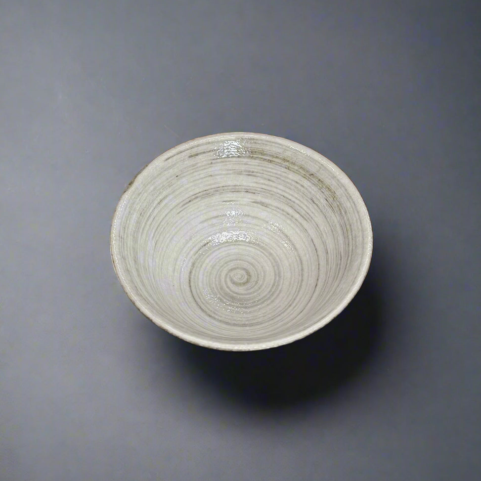 Earthen Spiral Glaze Ramen Bowl