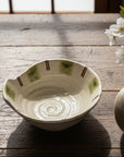 Mino-ware Tokusa Rim Small Bowl
