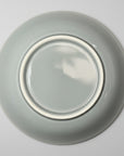 Mino Ware Grey Glaze Floral-shaped Deep Plate - Two Sizes
