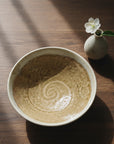 Earthy Brown Textured Medium Bowl