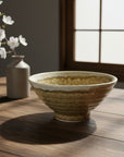 Earthy Brown Textured Medium Bowl