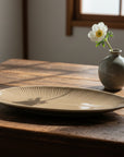 Nagomi Beige Leaf Plate