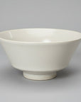 Mino Ware Ivory Cone-shaped Large Bowl