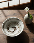 Red Brown Swirl Noodle Bowl
