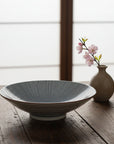 Mino-ware Sendan Tokusa Deep Plate