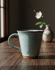 Mino Ware White Jun-style Matte Glaze Mug