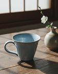 Mino Ware White Jun-style Matte Glaze Mug