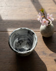Mino-ware Black Shino Teacup
