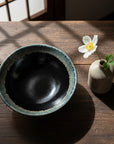 Tenmoku White Drip Noodle Bowl