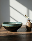 Tenmoku White Drip Noodle Bowl