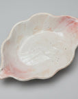 Sakura Shino Leaf-shaped Large Plate