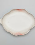 Sakura Shino Leaf-shaped Large Plate