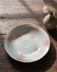 Blush Gradient Natural Speckle Deep Plate
