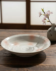 Blush Gradient Natural Speckle Deep Plate