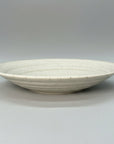 Ripple Glaze Deep Plate - Beige