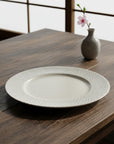 Mino-ware Yatara Pattern Dinner Plate - Two Colors
