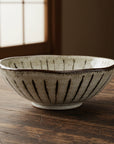 Unofu Tokusa Brush Flow Serving Bowl