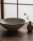 Unofu Tokusa Brush Flow Serving Bowl