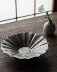 Metallic Gold Crystal Glaze Bowl
