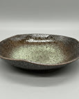 Kuro Yuteki Irregular Edge Large Plate