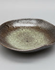 Kuro Yuteki Irregular Edge Large Plate