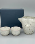 Mino-ware Handcrafted Kohiki Cold Sake Set