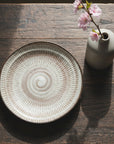 Hagi-ware Kanna Style Plate
