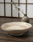 Hagi-ware Kanna Style Plate