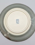 Grey Crackle Glaze Plate with Kairagi Texture