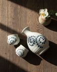 Mino-ware Octopus Vine Pattern Sake Set