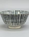 Mino-ware Blue Striped Small Bowl