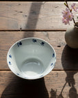 Hand-painted Blue Cat Noodle Bowl
