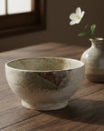 Mino-ware Snow Shino Donburi Bowl