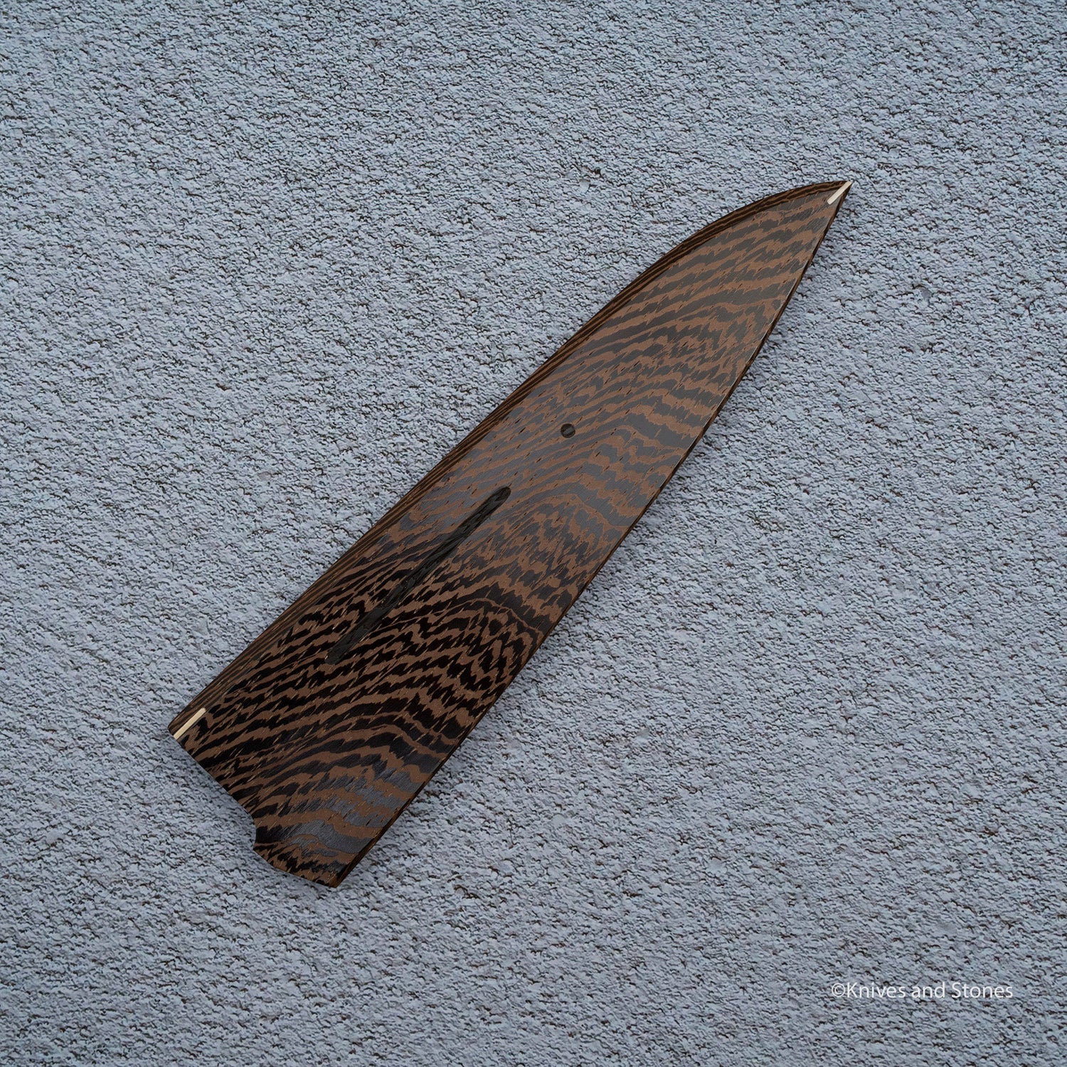 K&S Petty Saya Hardwood Standard Profile (150 / 165mm)