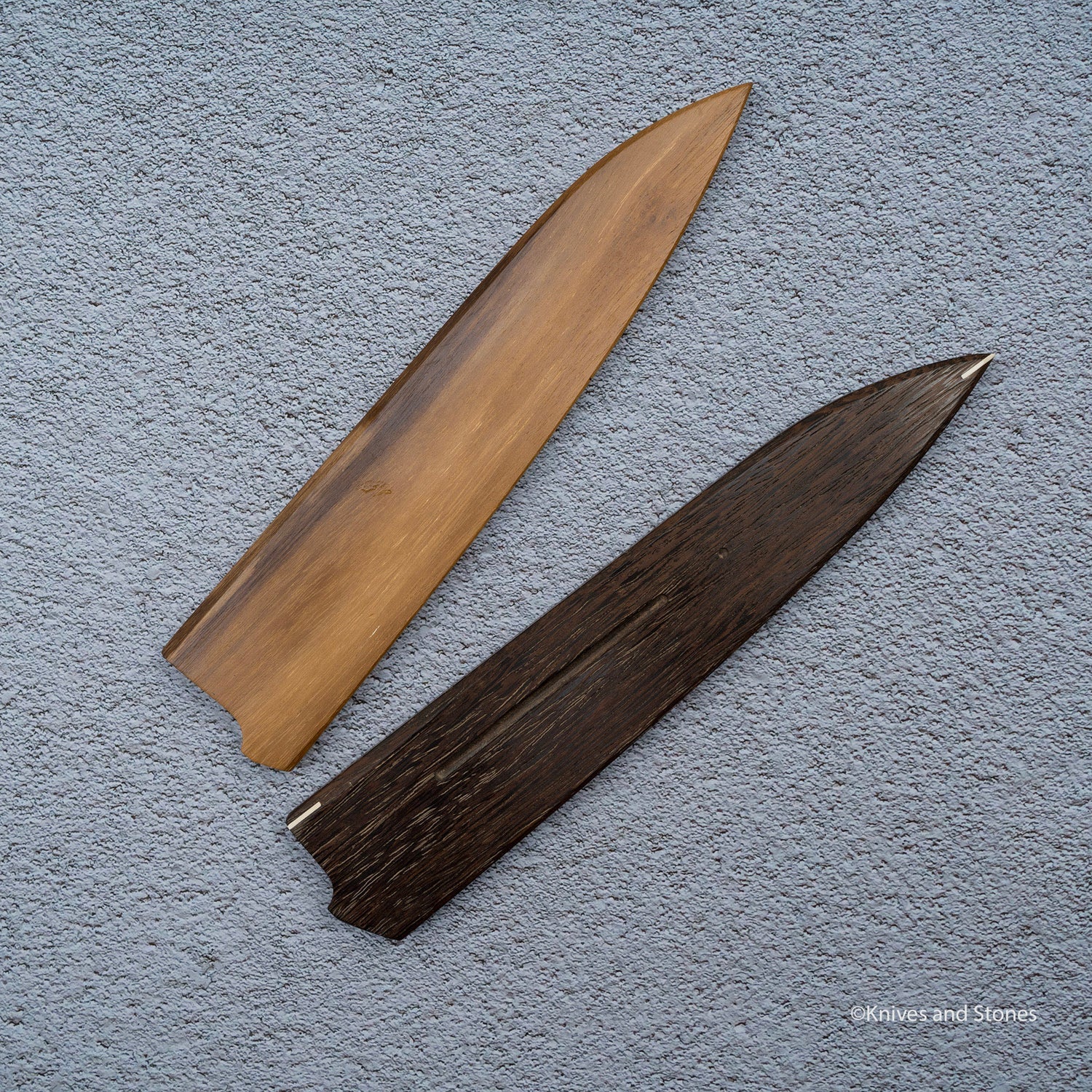 K&S Petty Saya Hardwood Standard Profile (150 / 165mm)