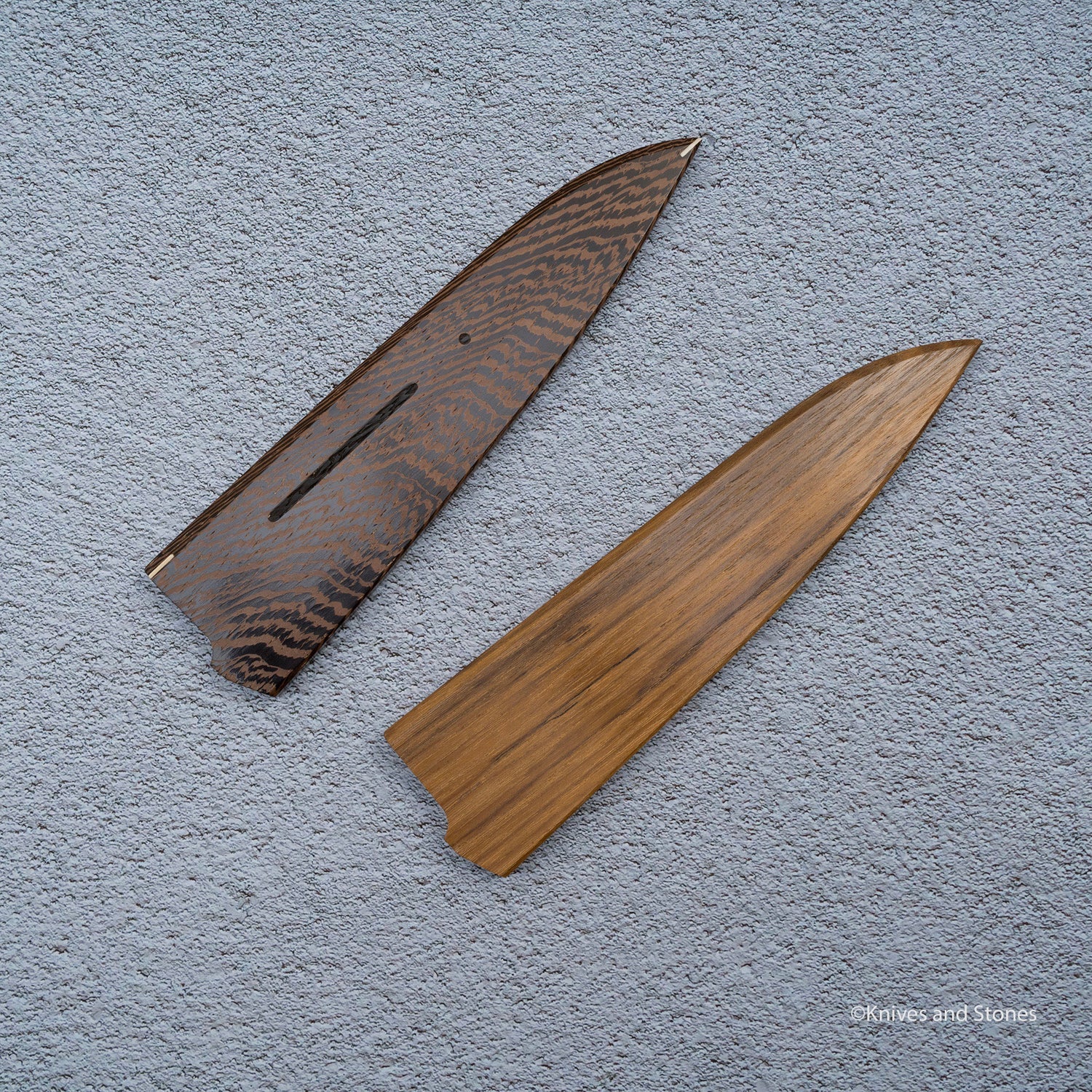 K&S Petty Saya Hardwood Standard Profile (150 / 165mm)