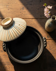 Saji Pottery Banko-ware Tokusa Clay Pot