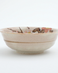 Asahido Shallow Bowl 14cm - Plum