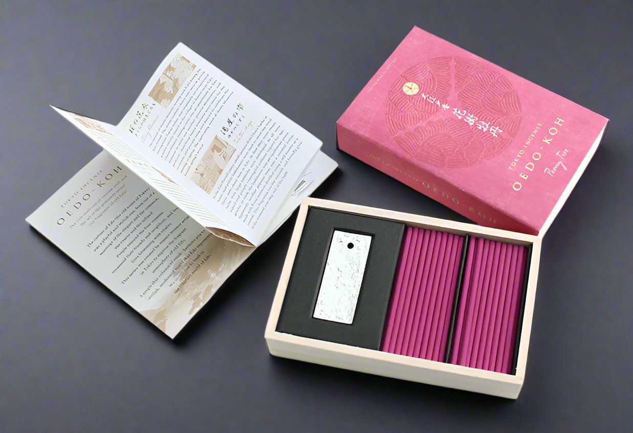 Nippon Kodo OEDO-KOH Incense Set - Peony Tree
