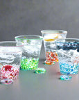 Tsugaru Vidro Japanese Glass Tumbler – Hydrangea