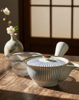 Mino-ware Minimal Linework Tokusa Teapot