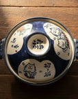 Saji Pottery Banko-ware Lucky Cat Clay Pot